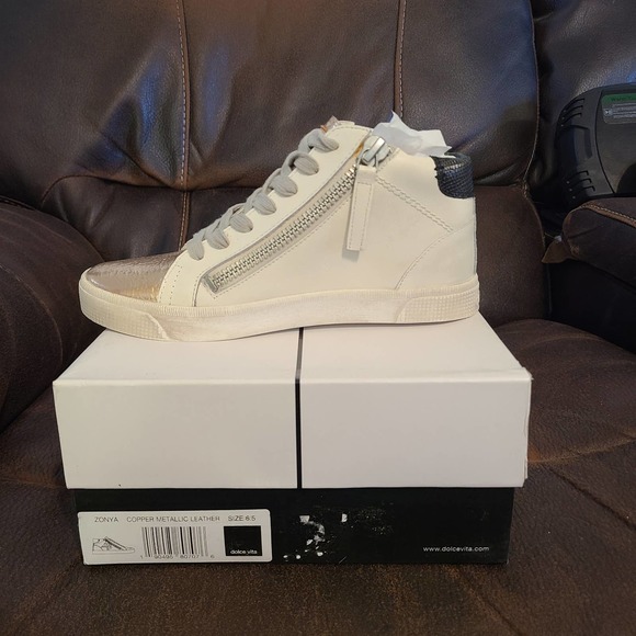 Dolce Vita Zonya Women's Slip On 6.5 B(M) US Copper-White - Picture 3 of 5